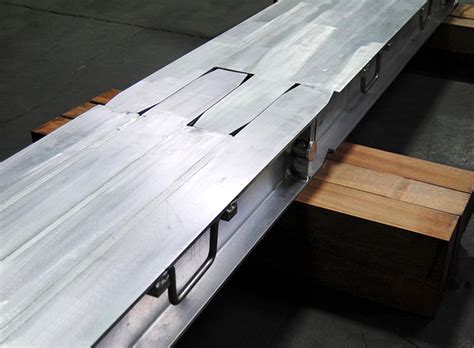 fabricated aluminum support beams|20 foot aluminum i beam.